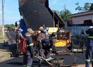 Anori recebe R$ 7 milhões para obras de asfalto e sinalização viária