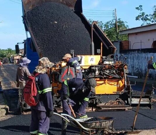 Anori recebe R$ 7 milhões para obras de asfalto e sinalização viária