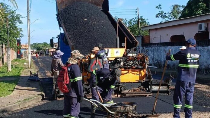 Anori recebe R$ 7 milhões para obras de asfalto e sinalização viária