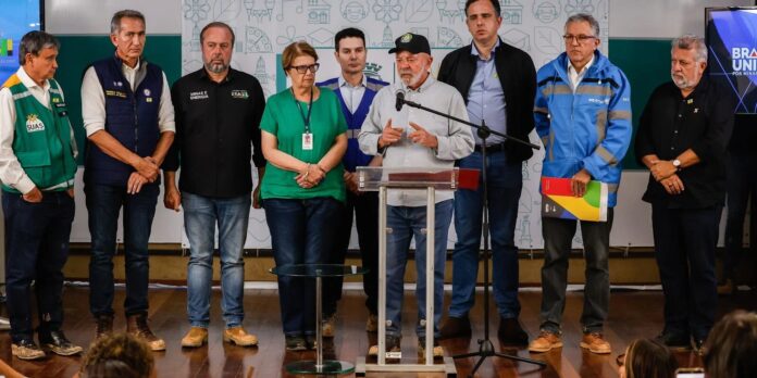 Lula anuncia que financiamento para desabrigados em Minas seguirá modelo do Rio Grande do Sul