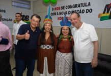 Ao lado de Eduardo Braga, Omar Aziz participa de ato de filiação do MDB e reforça “Amazonas Forte de Novo”