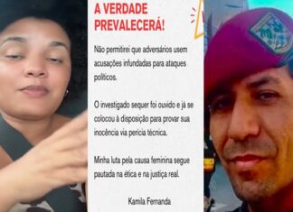 Influenciadora que se diz defensora das mulheres e ligada a Eduardo Braga defende PM preso por acusação de “3st#pr0” na AM-010