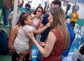 Primeira-dama Thaisa Cidade acompanha mutirões de saúde e reforça compromisso do Governo do Amazonas com atendimento especializado