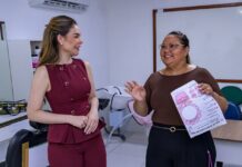 Thaisa Cidade acompanha ação de qualificação profissional para mulheres em situação de vulnerabilidade