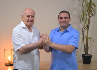 Roberto Cidade confirma Serafim Corrêa como vice na disputa pelo Governo do Amazonas