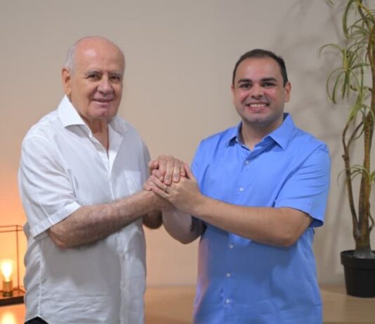Roberto Cidade confirma Serafim Corrêa como vice na disputa pelo Governo do Amazonas