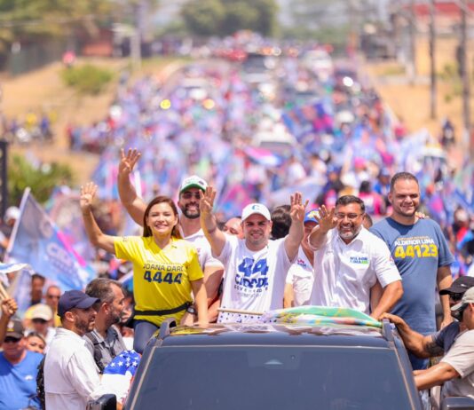 Roberto Cidade encerra maratona deste final de semana pelo interior com mega carreata em Itacoatiara