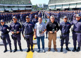 Governador Roberto Cidade acompanha incorporação de 502 novos soldados ao efetivo da Polícia Militar