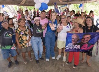 Thaisa Cidade visita comunidades ribeirinhas de Manaus, conversa com moradores e apresenta propostas de Roberto Cidade